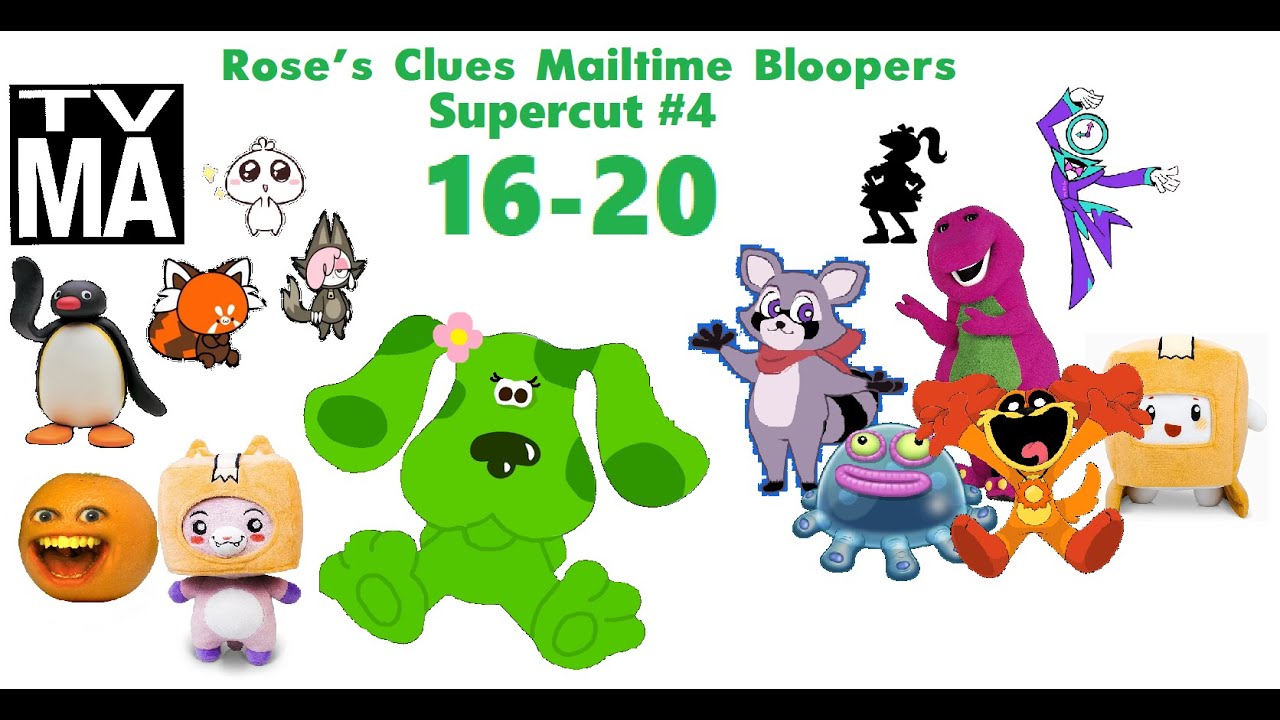 Rose's Clues Mailtime Bloopers Supercut (16-20)