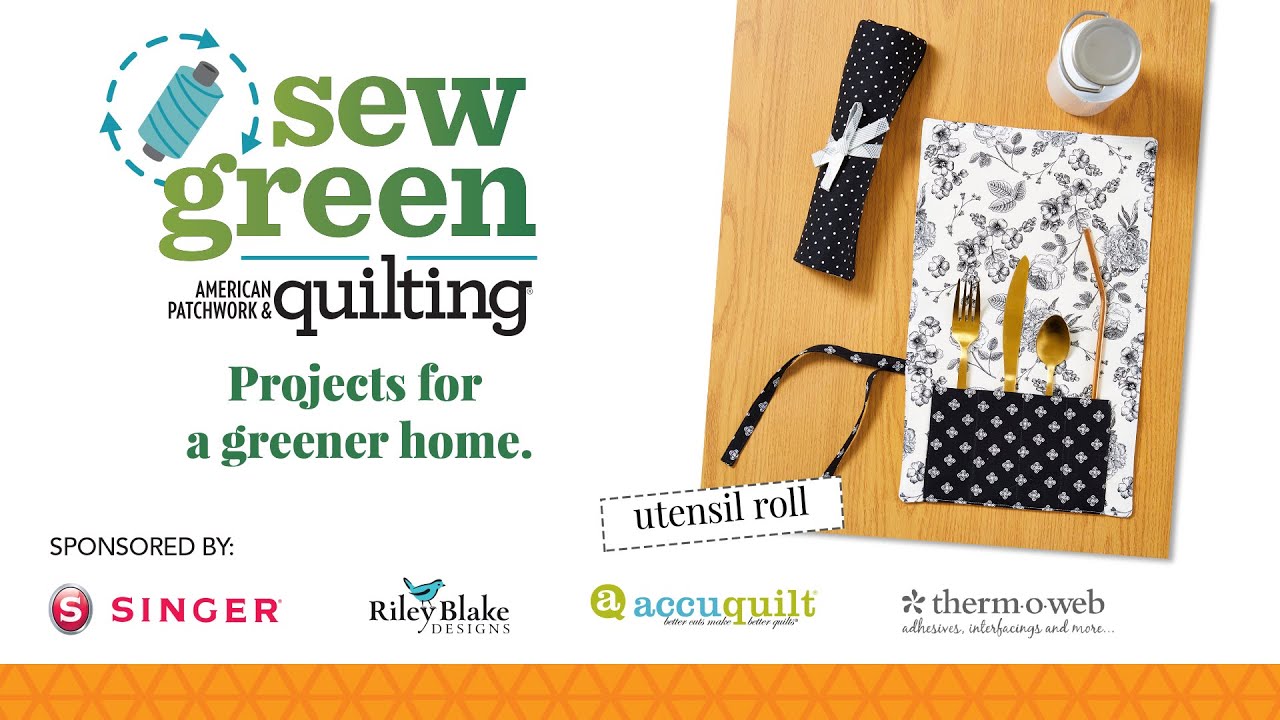 How to Sew a Utensil Roll