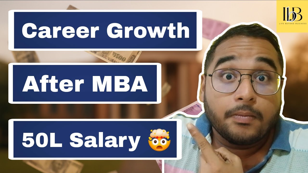 Career & Salary Growth Reality after MBA | Salary after 5 years and 10 years of MBA? | In Hand Pay