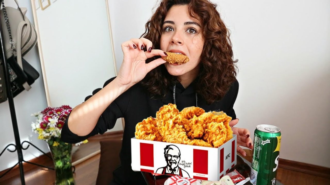 🍗 KFC Kova Kanat Mukbang | Nasıl Hazırlanıyorum ? | Ayşe Şeyma KETEN