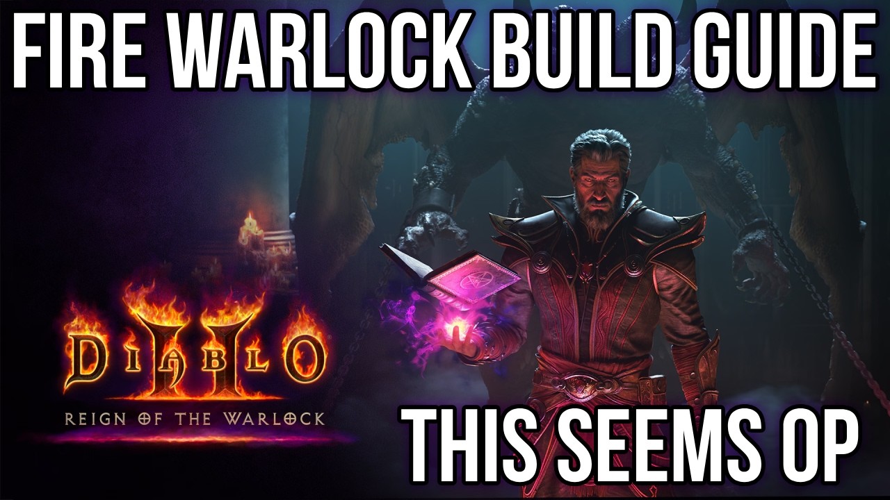 This Starter Build is Insane - Diablo 2 Resurrected - Fire Warlock Leveling Build Guide