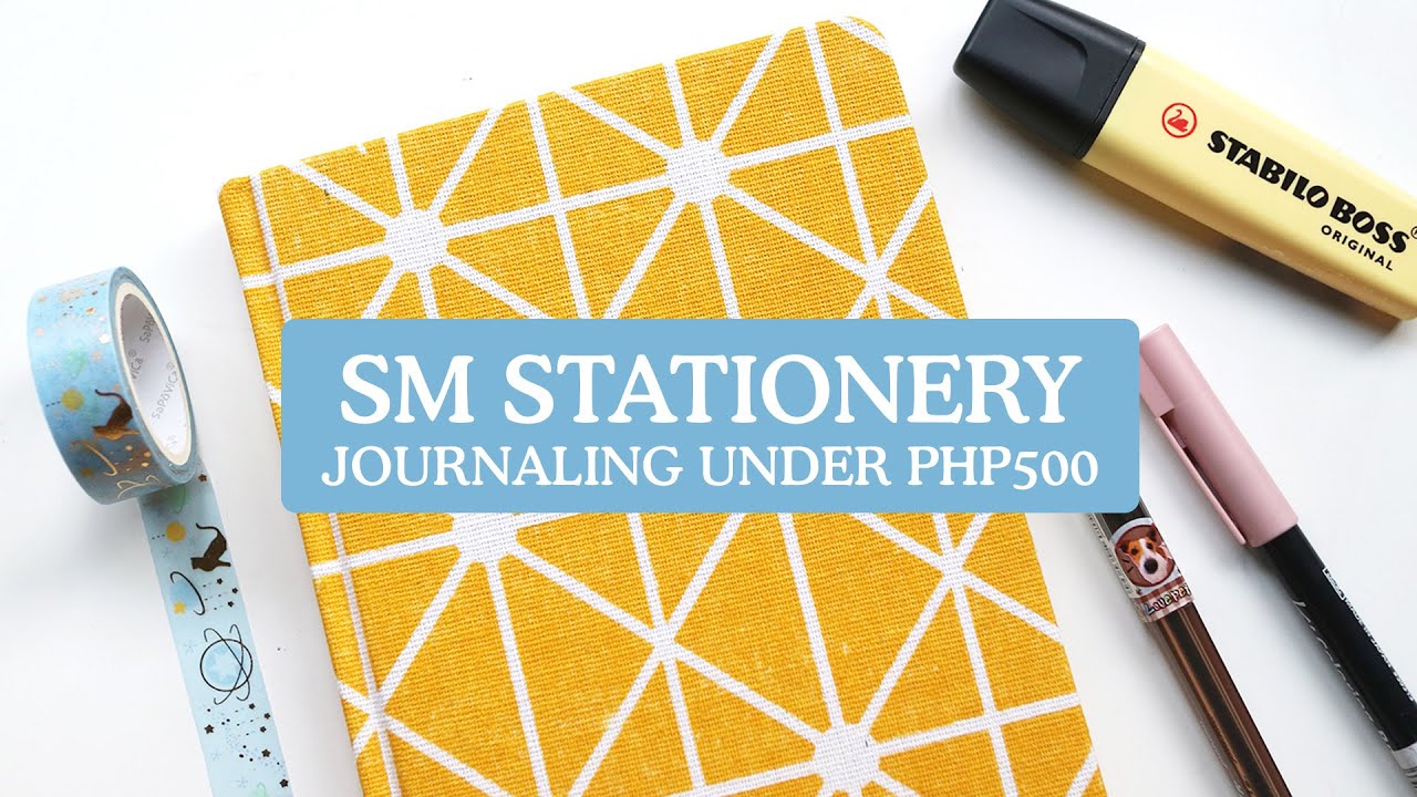 Journaling Under PHP500 in SM STATIONERY  💸📕| Abbey Sy