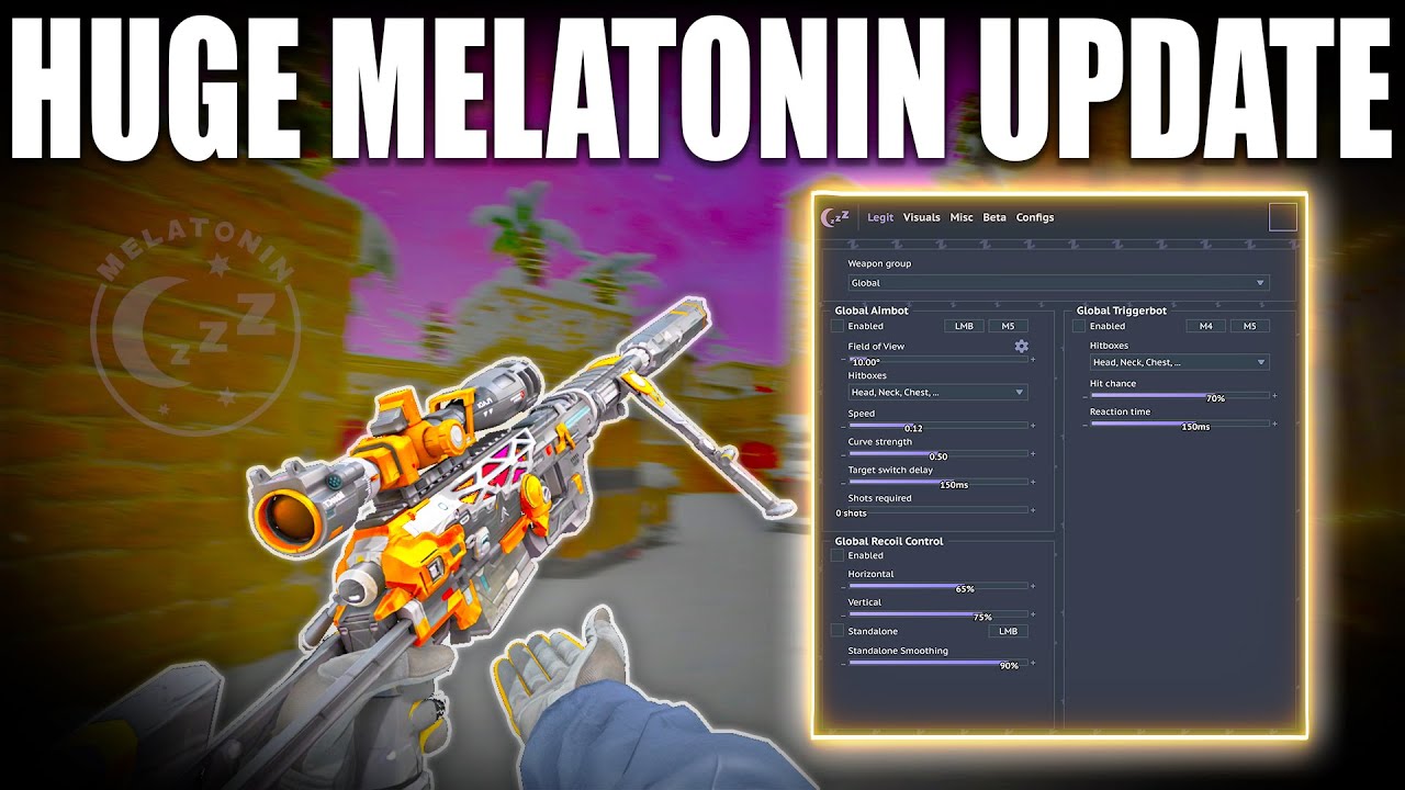 Я попробовал НОВОЕ обновление Melatonin.win на моем ОСНОВНОМ аккаунте... (РОЗЫГРЫШ ПРИГЛАШЕНИЯ)