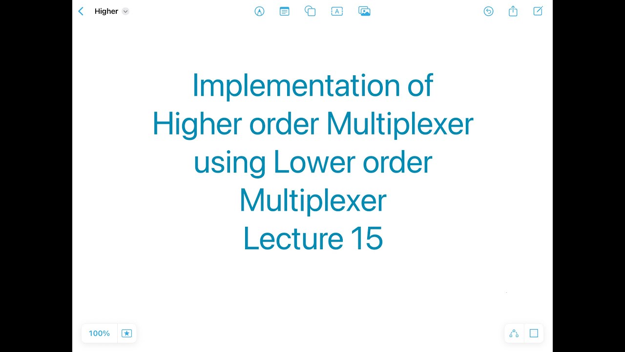 Digital Electronics Lecture 15 | Implementation of Higher Order MUX Using Lower Order MUX