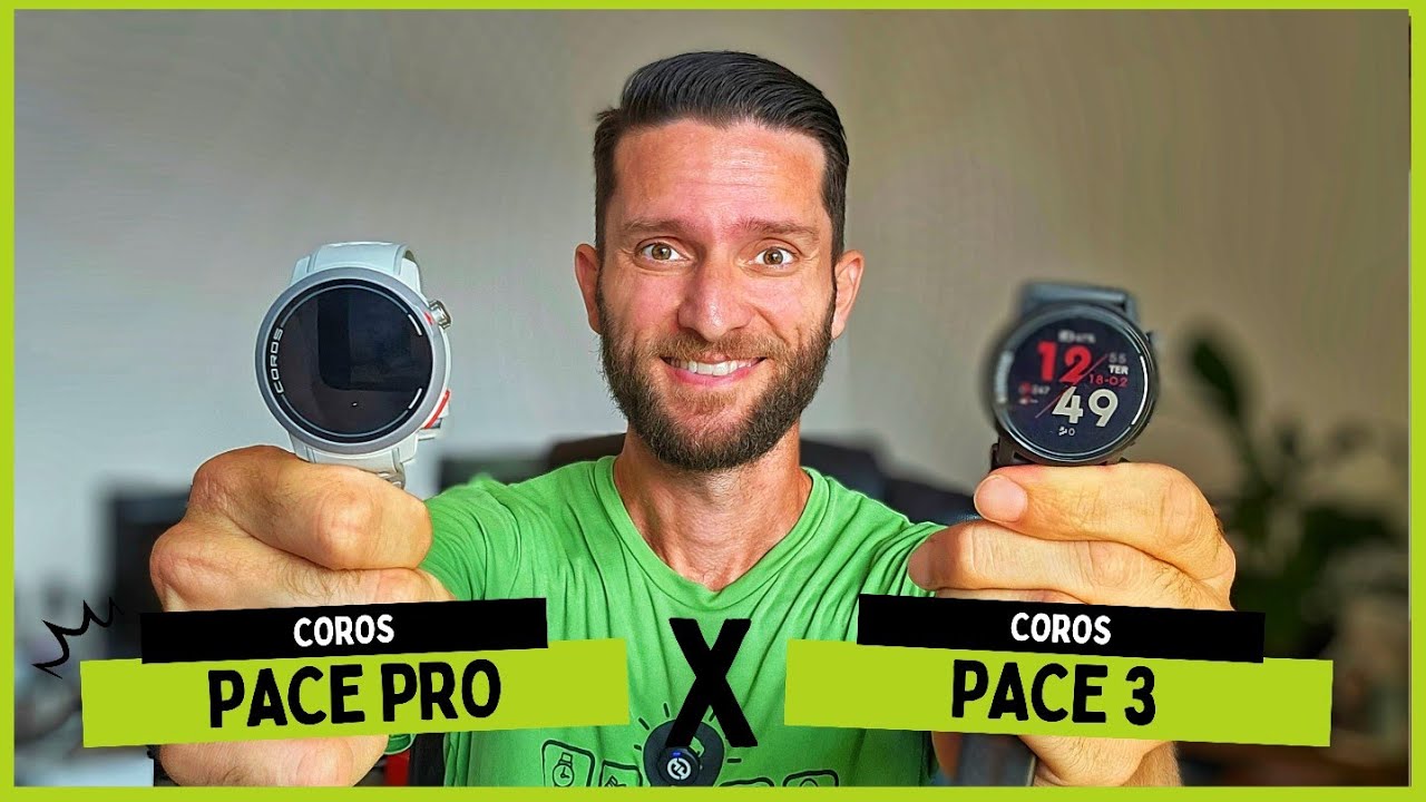 COROS PACE PRO VS COROS PACE 3