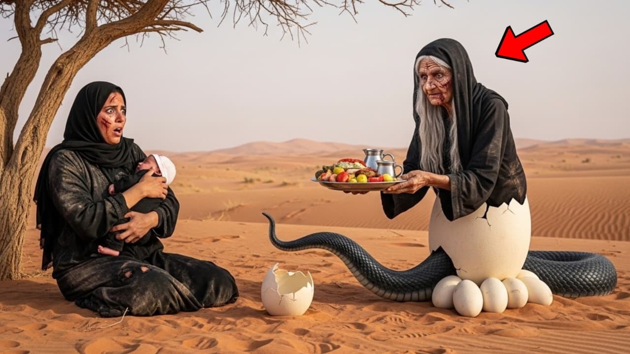 ولدَت بنت فطردها أهلها من البيت، ثم كيف أنقذتها أفعوانة؟