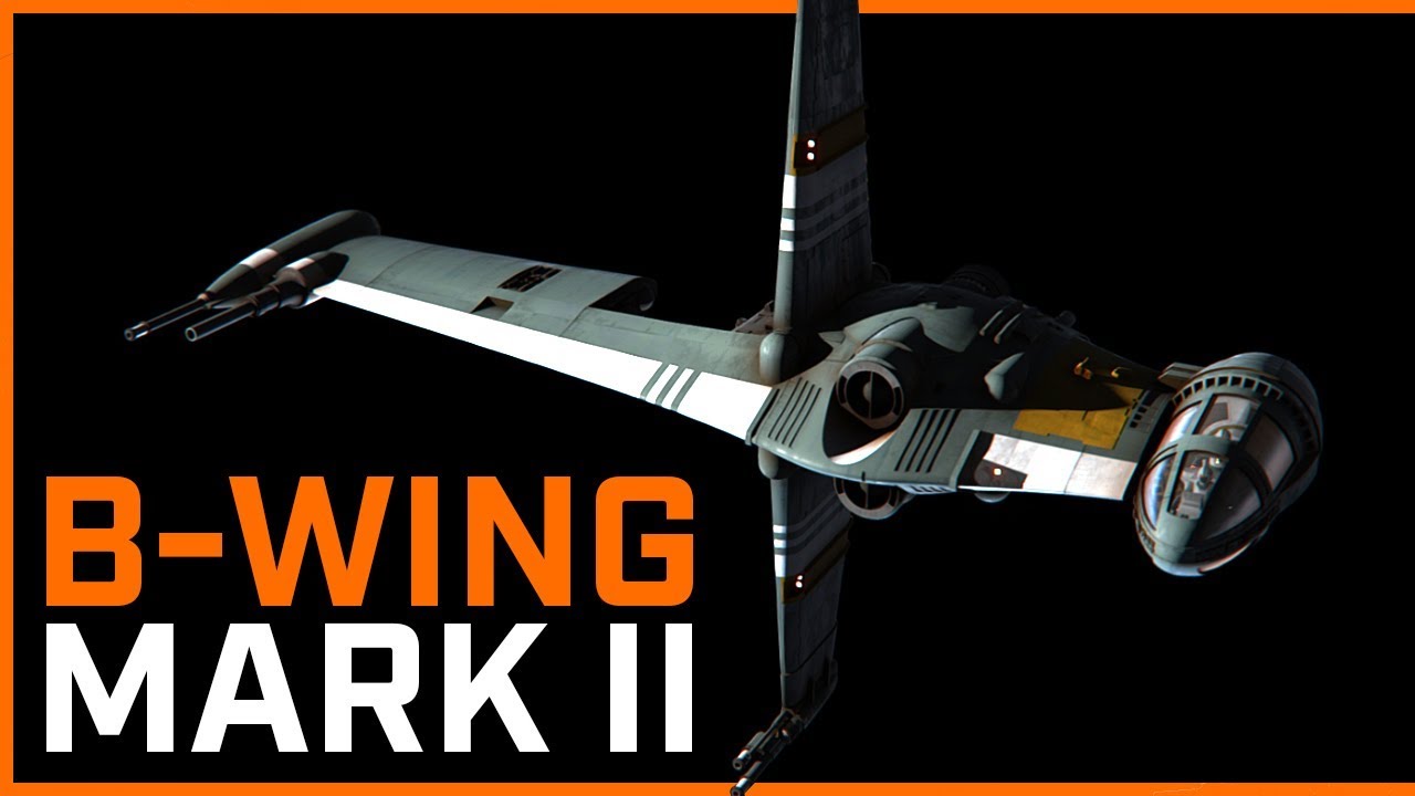 B-wing Mark 2: B-wing, созданный фанатами Сопротивления