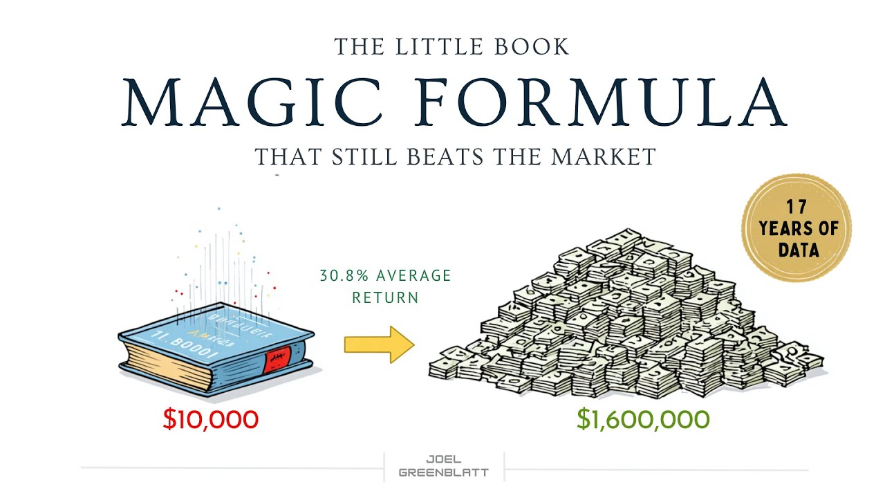 The Little Book That Still Beats the Market | Magic Formula Explained