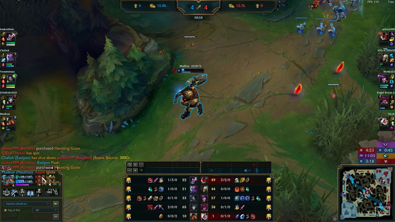 League of Legends | Normal Blind | Nautilus vs Lux Support | Better Support Wins