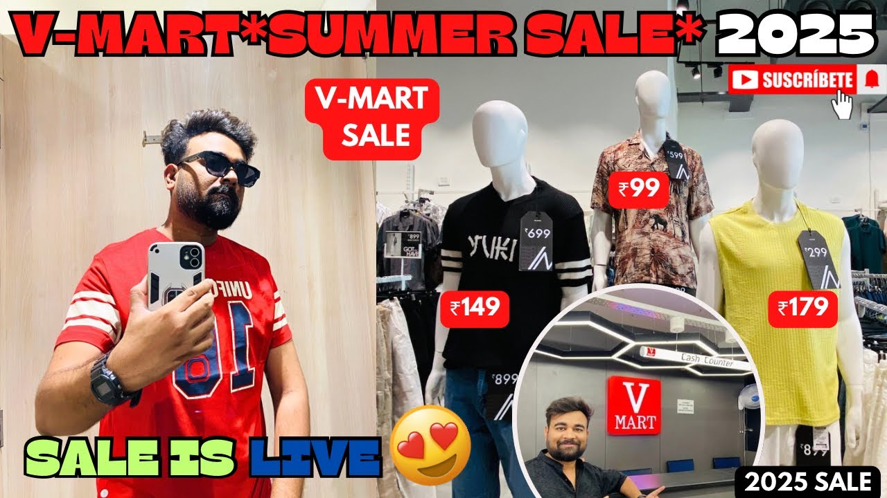 V MART SALE 2025 | UNDER 200😱| AMAZING SALE AND OFFERS #vmart 