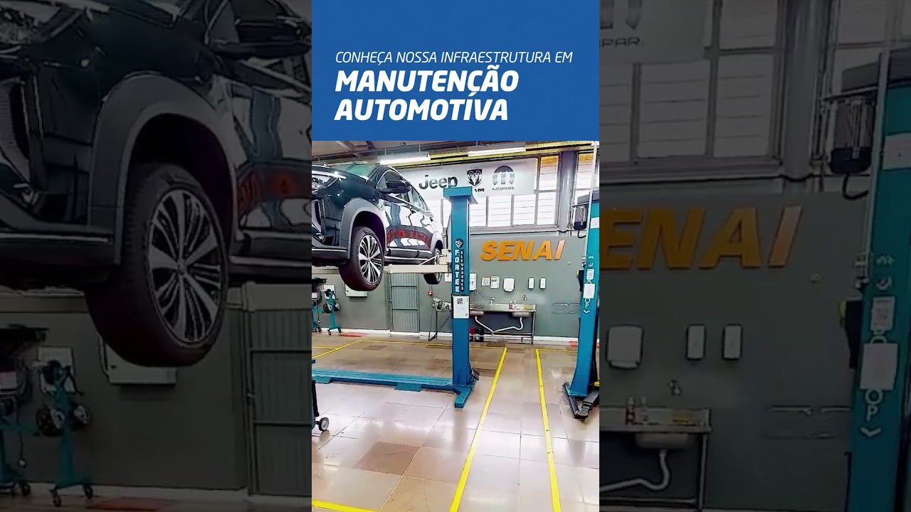 SENAI-RS | Infraestrutura do Curso T&eacute;cnico em Manuten&ccedil;&atilde;o Automotiva