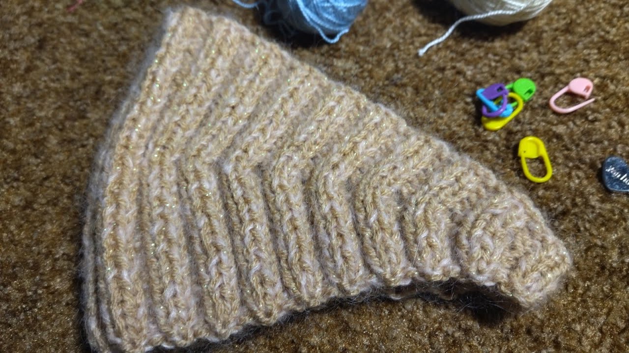 Повязка на голову /ВЯЗАНИЕ ! Блог / Очень легко и красиво !Тапочки спицами.