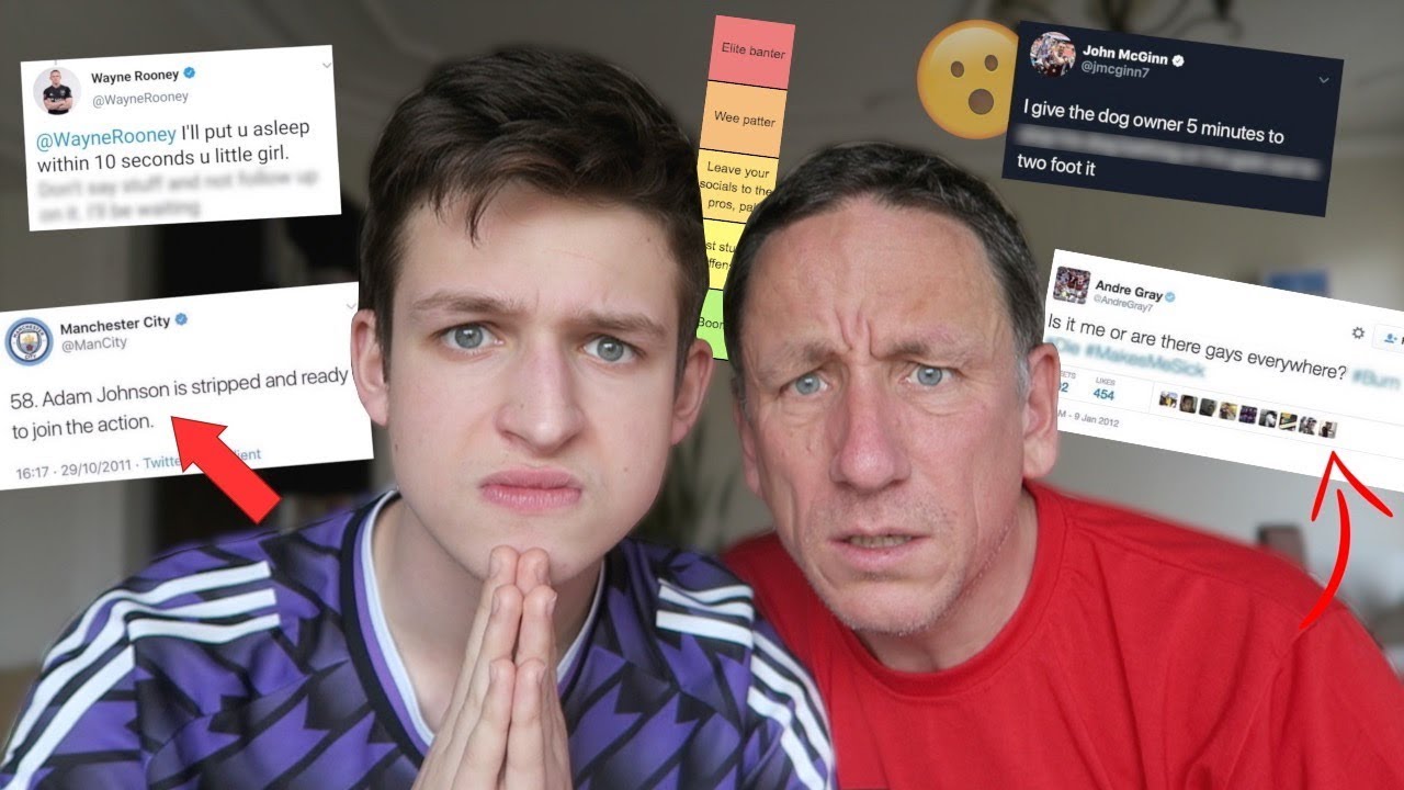 GRADING FOOTBALLERS DUMBEST TWEETS - Gone Wrong...