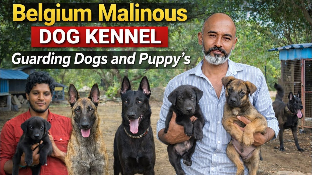 💥BELGIUM MALINOIS🔥 DOG KENNEL | இப்படி ஒரு Farm ah⁉️😱 | Belgium Puppy's🐶 | Guarding Dog🐕#dogstamil