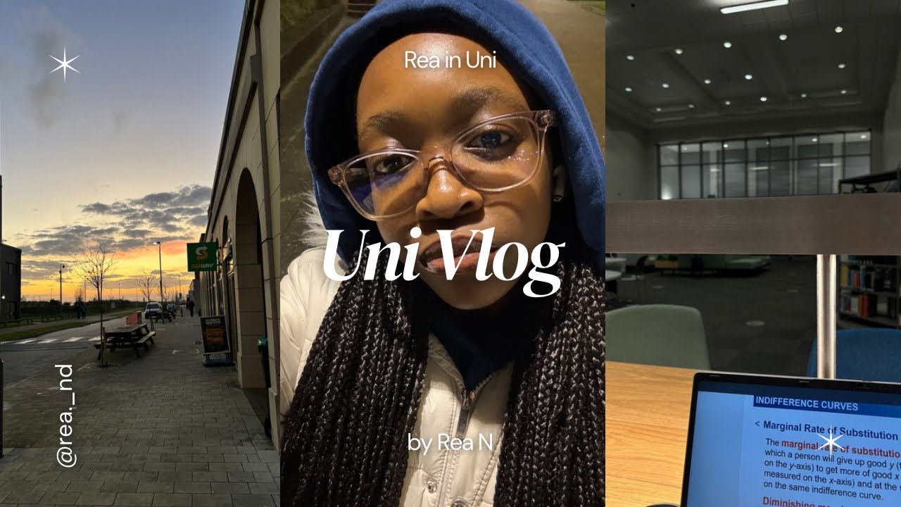 Uni vlog: Studying, Unboxing, Hanging out with friends 