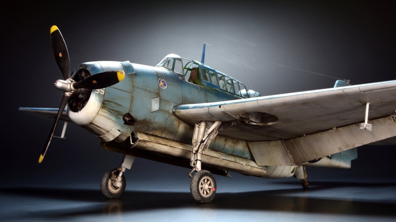 Grumman TBF Avenger - Hobby 2000 1/72 - Модель самолёта