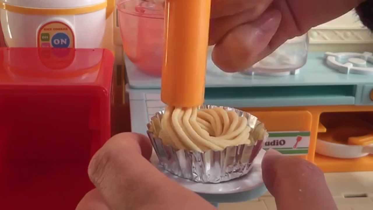 Mini Mont Blanc Cake with Konapun クッキングスタジオ モンブランづくり