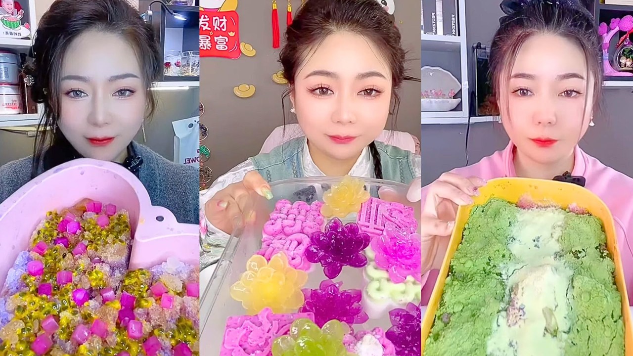 ASMR Eating Sounds | Frozen Candy, Crunchy Treats & Dessert Mukbang #318