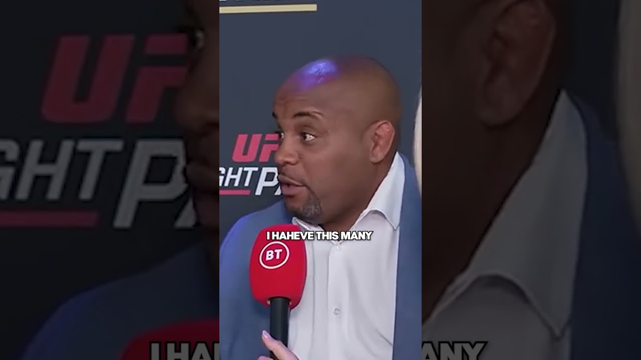 DC annoys Khabib at UFC Hall of Fame interview 🤣🤣#shorts