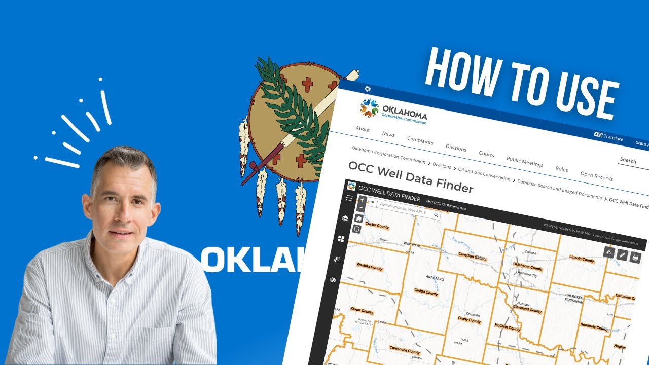 How to Use the Oklahoma Corporation Commission Website to Find Your Mineral Rights