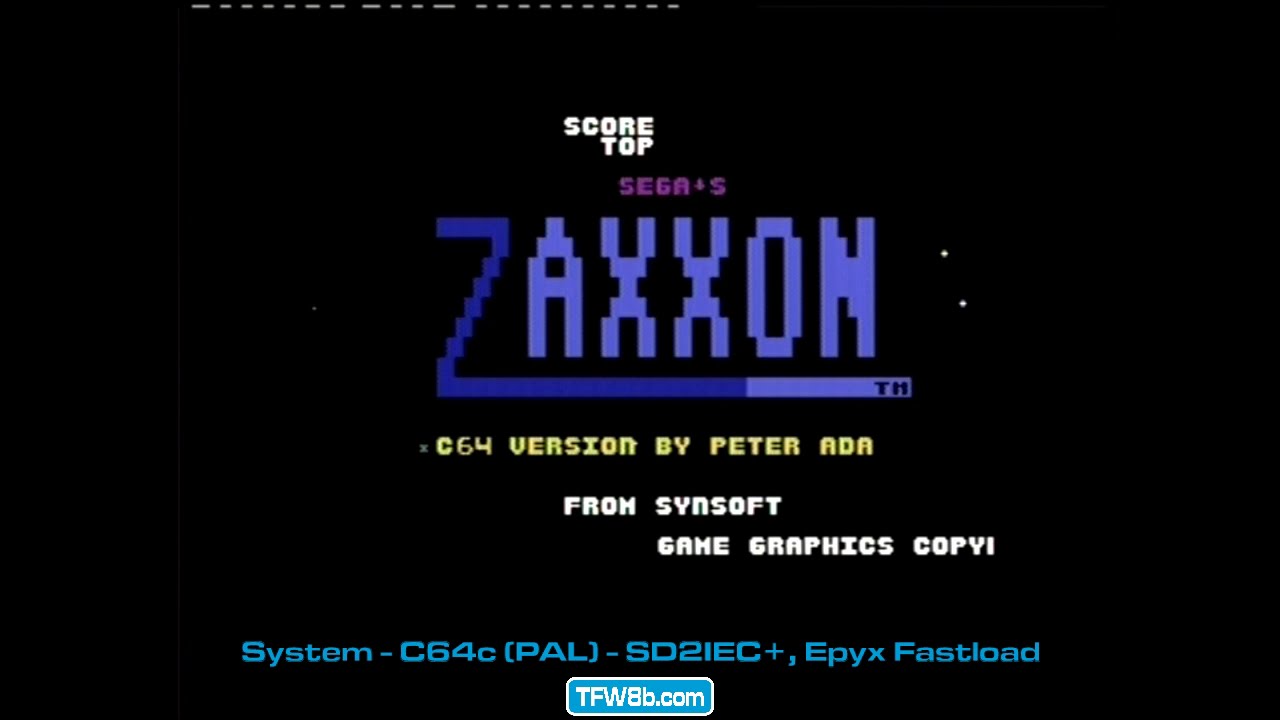 5 Random C64 games. Deep Strike, Die Alien Slime, Knight Games II, Mordons's Quest and Zaxxon