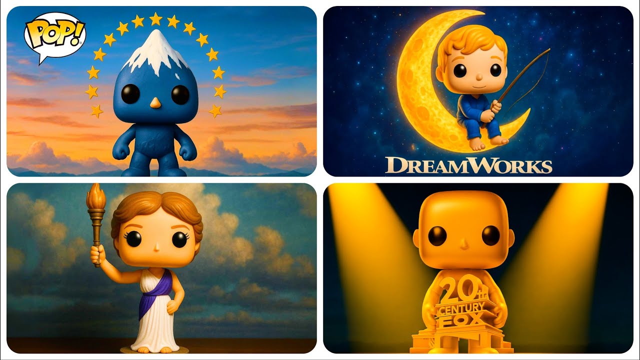 Movie Studios Funko POP by AI