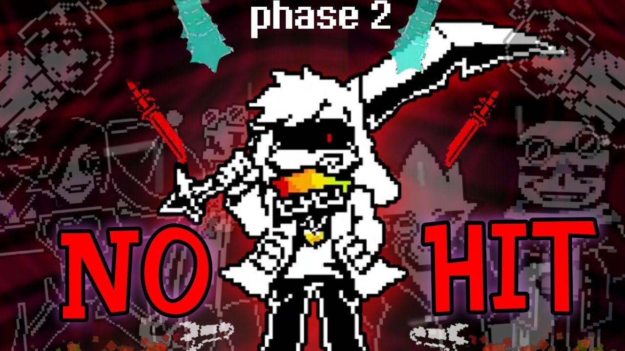 [NO HIT] Chaos' End Asriel fight by Sulfacid - PHASE 2