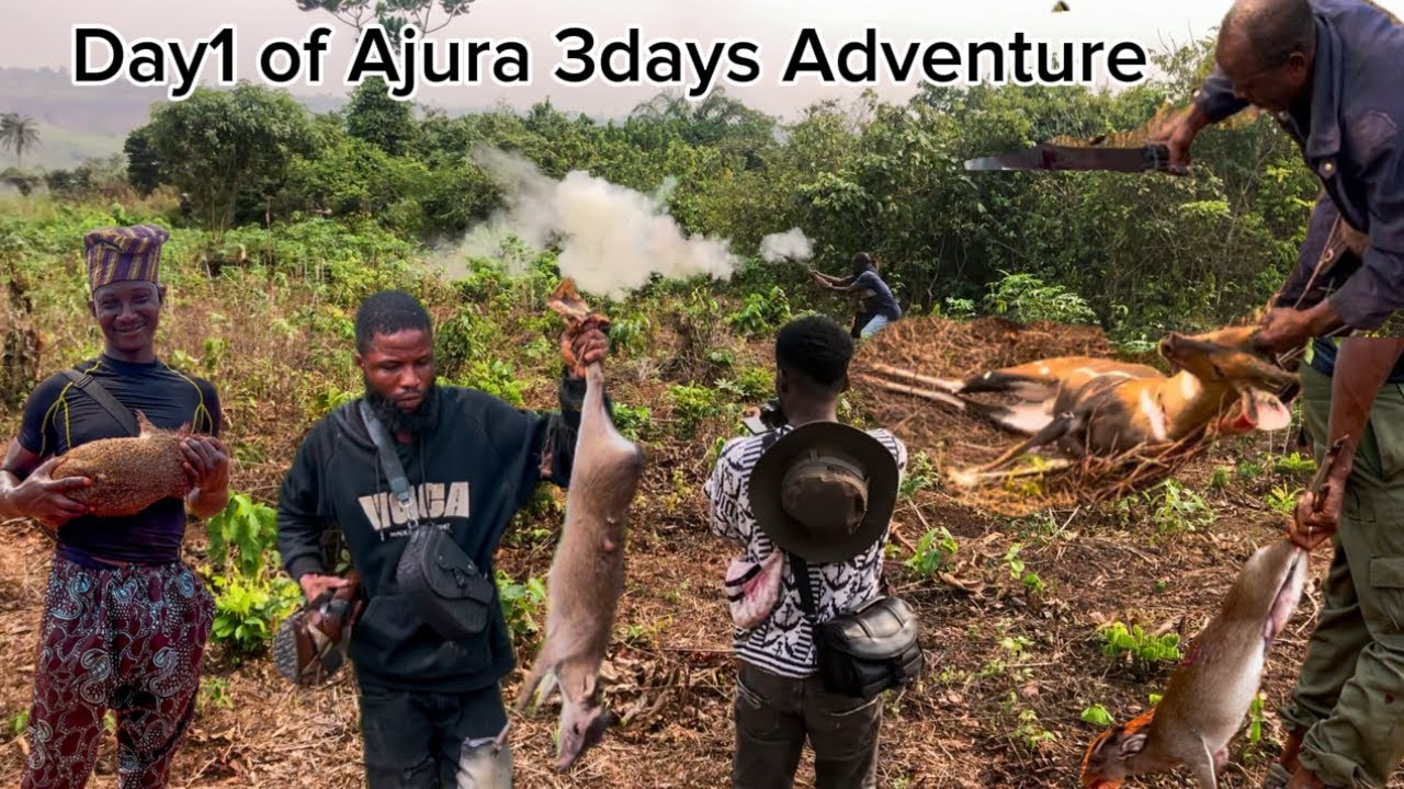 First Hunting Adventure in Nigeria - Day1- 3days hunting Adventure in Ajura - Hunting Ep70