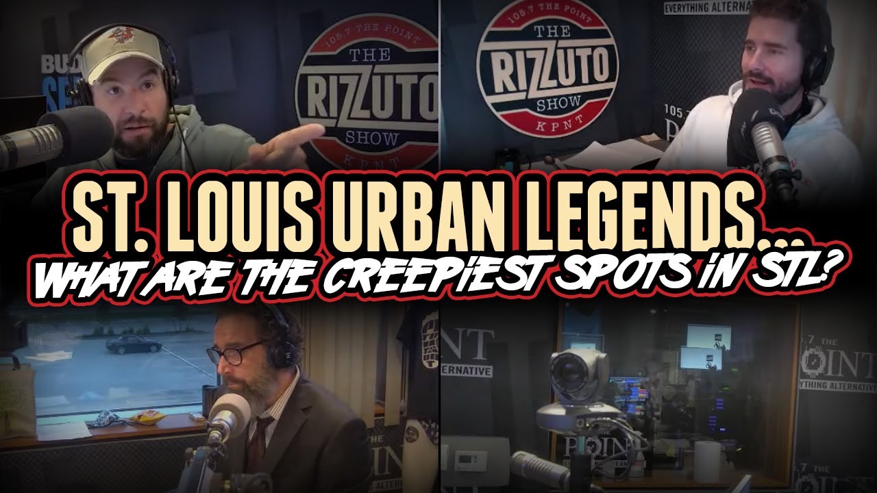 STL's best URBAN LEGENDS... We talk about the CREEPIEST spots around St. Louis [Rizzuto Show]