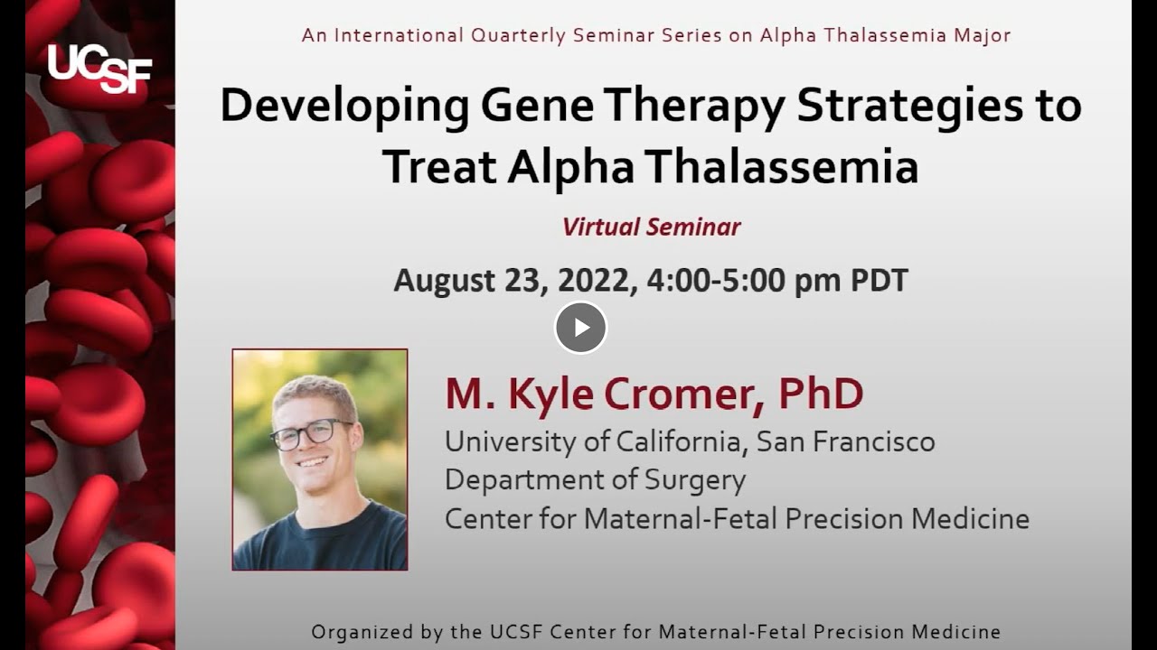 Developing gene therapy strategies to treat &alpha;-thalassemia