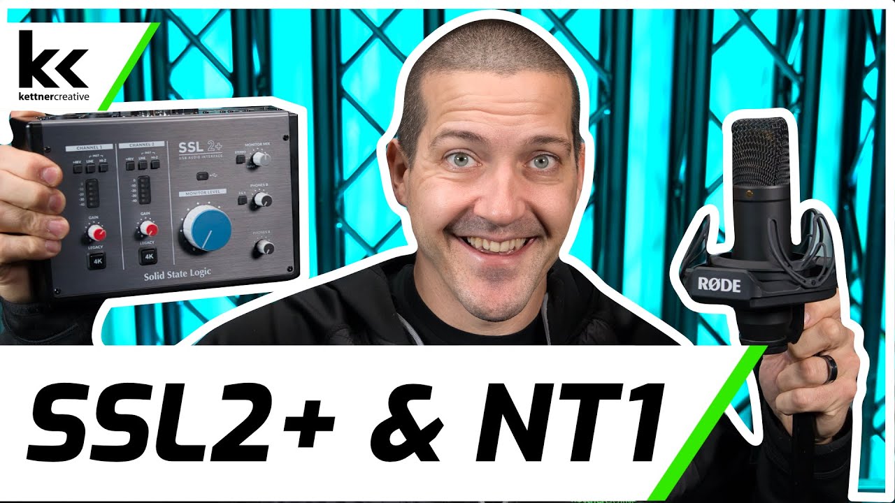 Solid State Logic SSL2+ and Rode NT1 | Setup & Test