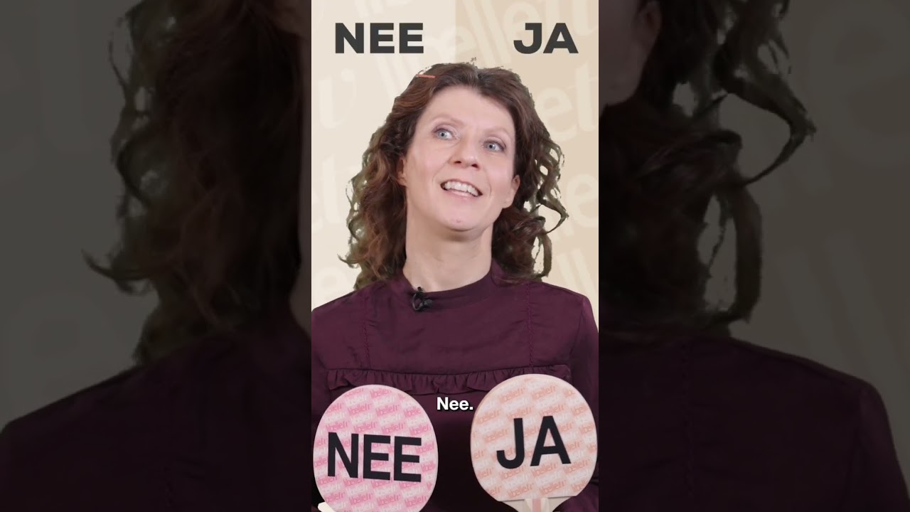 JA of NEE met Esther Ouwehand van de Partij voor de Dieren | SHORTS Libelle TV