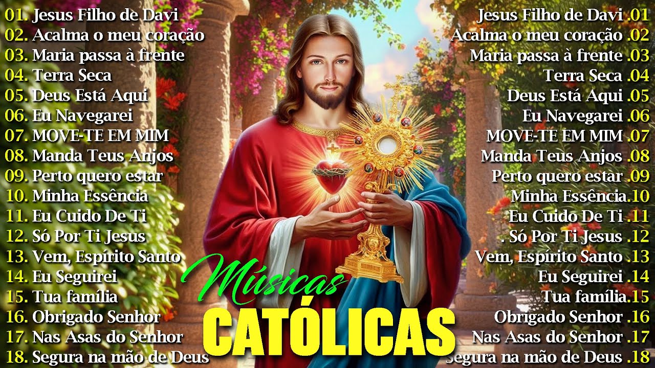 2026 LINDAS MÚSICAS RELIGIOSAS CATÓLICAS | Jesus Filho de Davi / Terra Seca / Vem, Espírito Santo...