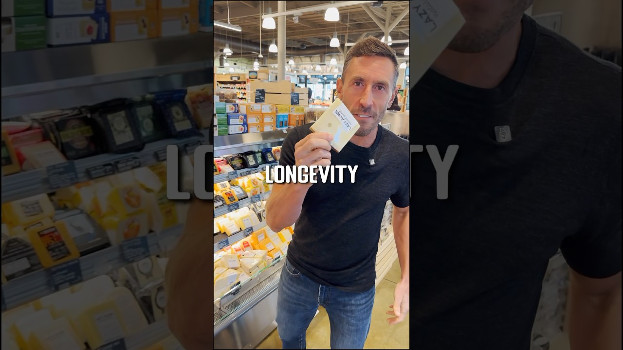 Cheese is a longevity food!