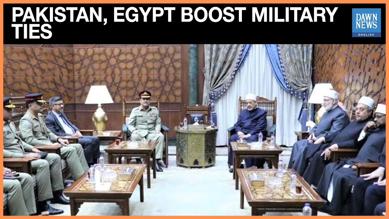 Pakistan, Egypt Deepen Military Ties | COAS Munir Meets Top Egyptian Leadership in Cairo