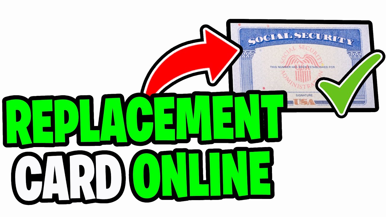 How To Apply For Replacement Social Security Card Online! - Tutorial