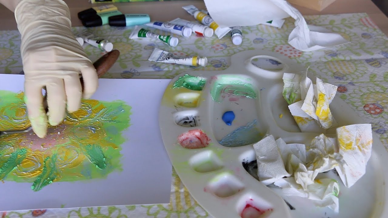 ASMR Whisper Painting Picture For My Studio | Oil Painting