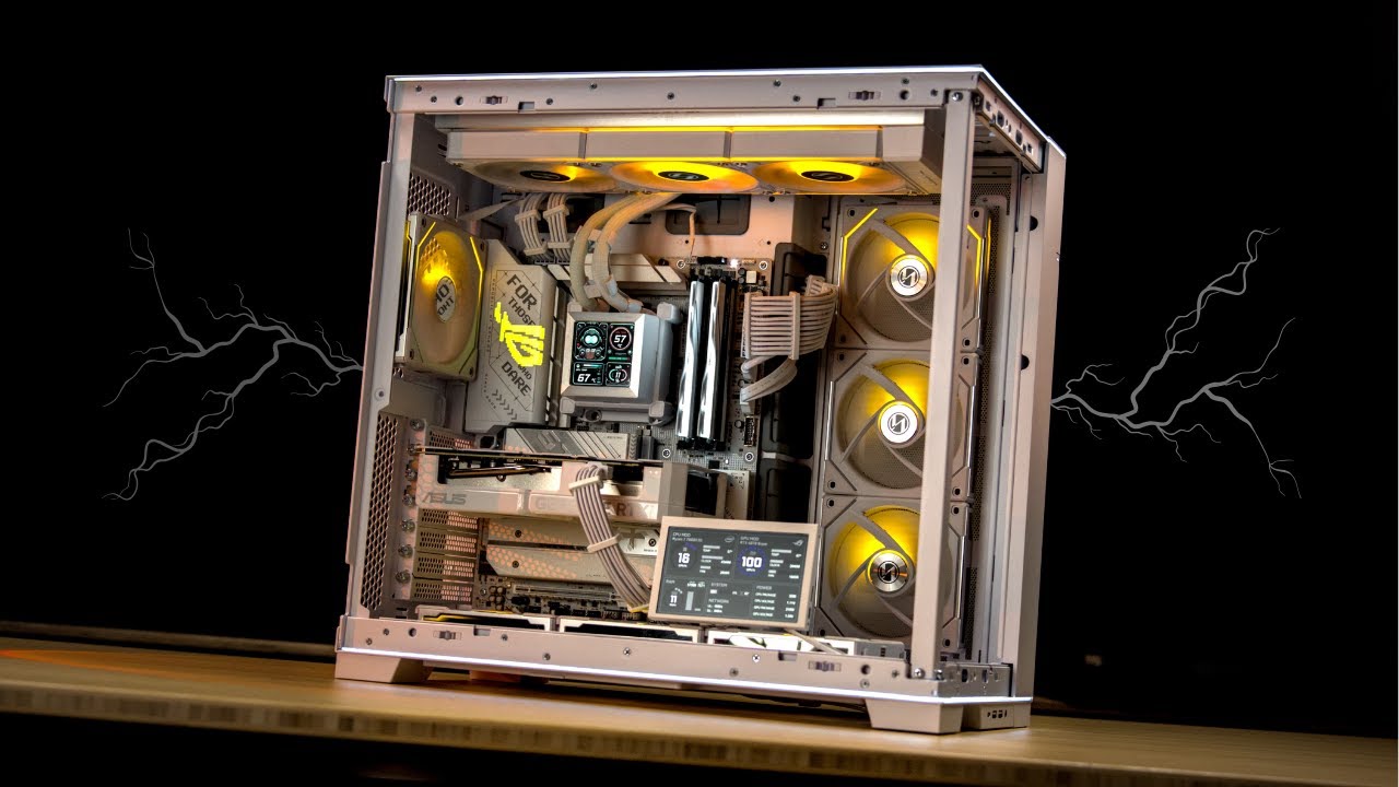 ALL Lian Li White PC Build ❄️