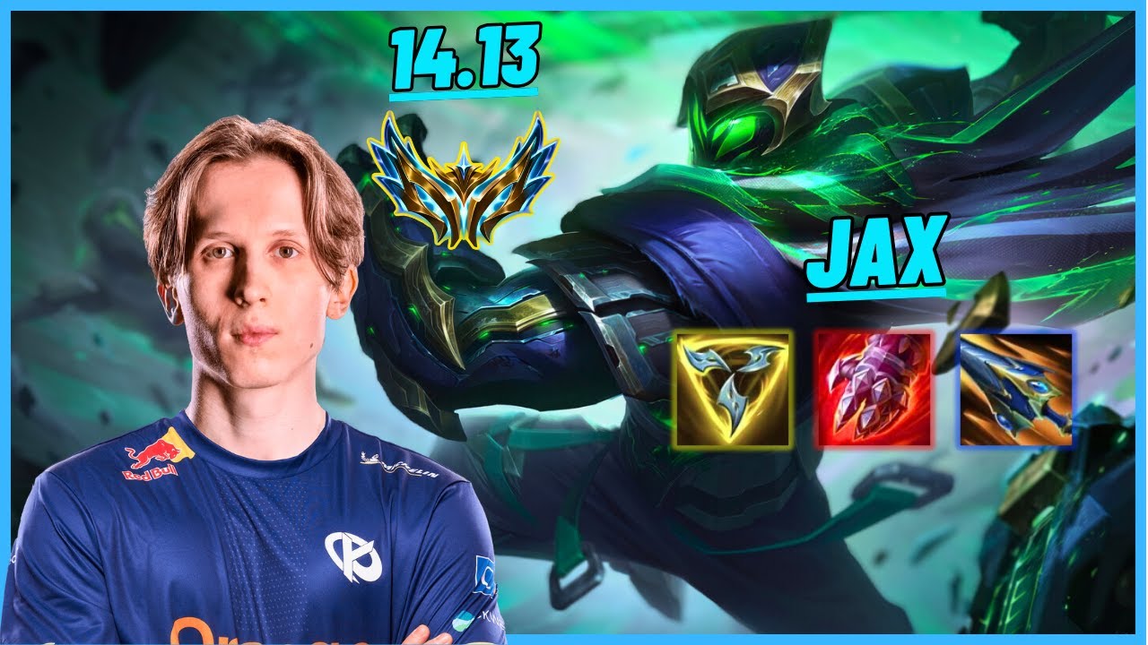 KCB MAYNTER: JAX VS G2 BROKEN BLADE: GRAGAS (TOP) - EUW CHALLENGER - PATCH 14.13