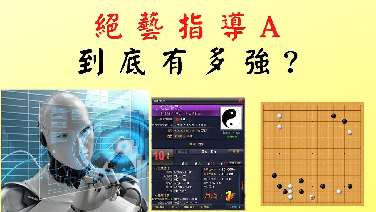 【絕藝到底有多強?】｜絕藝指導A Vs 野狐職業高手｜每個局部都玩爆對手!