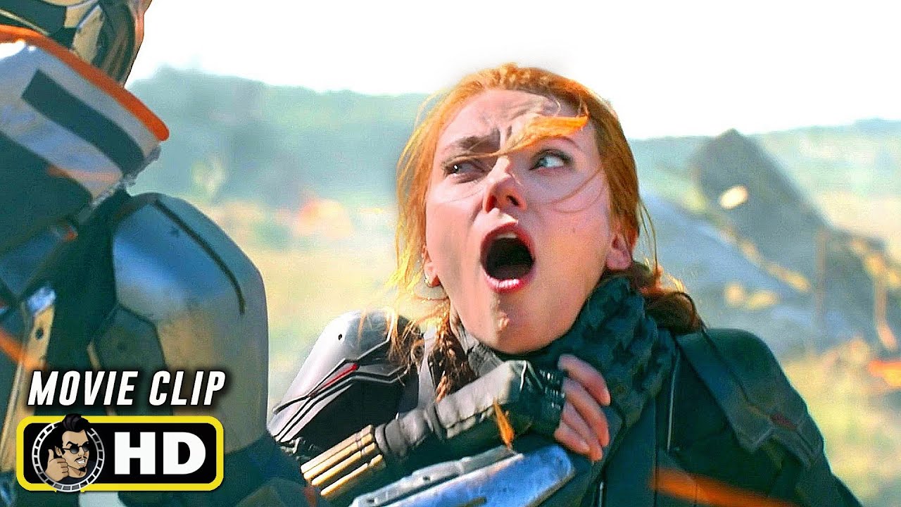 BLACK WIDOW (2021) Natasha Vs. Taskmaster Fight [HD] Marvel IMAX Clip