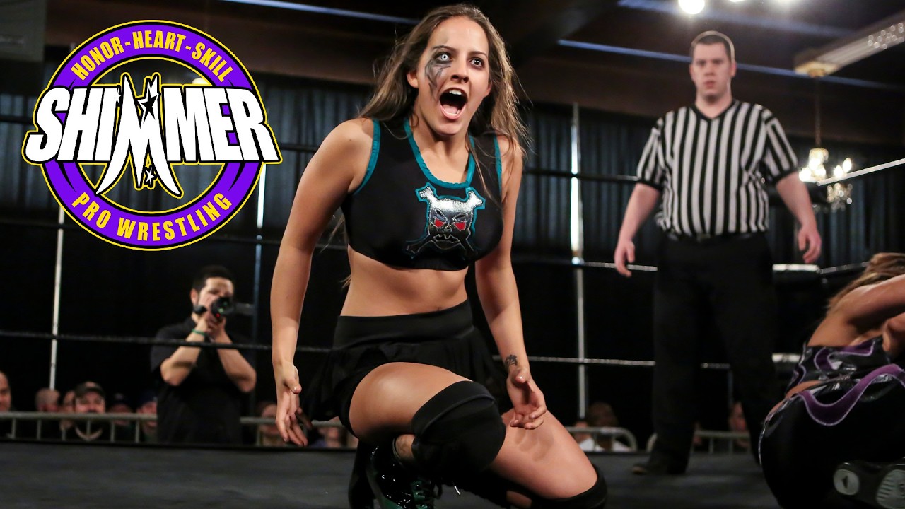 Порша Перес против Крейзи Мэри Добсон &mdash; SHIMMER 74 &mdash; Женский рестлинг