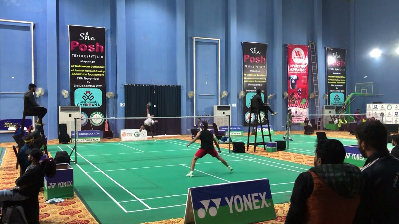 Shayan Beat PK. NO 11 Abdullah Latif in All Pakistan Badminton Ranking Gujranwala 2023