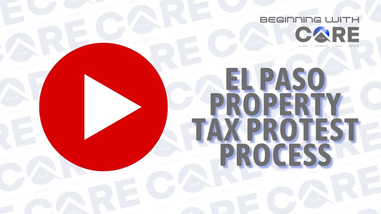 BWCORE: El Paso Property Tax Protest Process