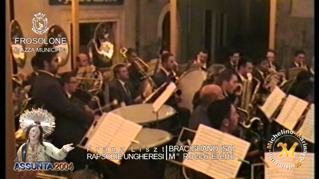 FROSOLONE - RAPSODIE UNGHERESI di Liszt (Banda di Bracigliano)