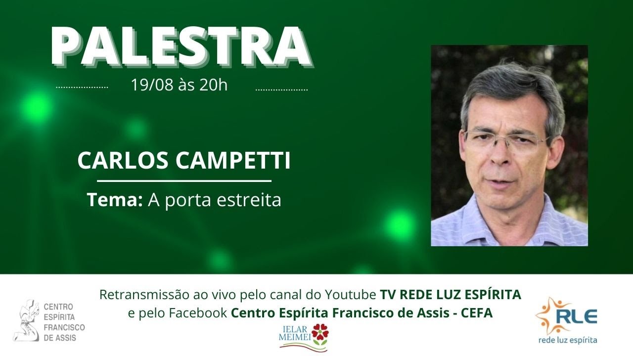 PALESTRA - A porta estreita, com Carlos Campetti