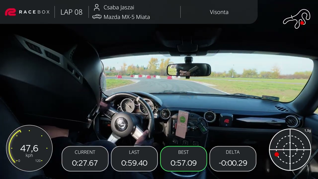 BSSW Visonta - Onboard 0:56.80 - Mazda MX-5 NC 2.0 PRHT