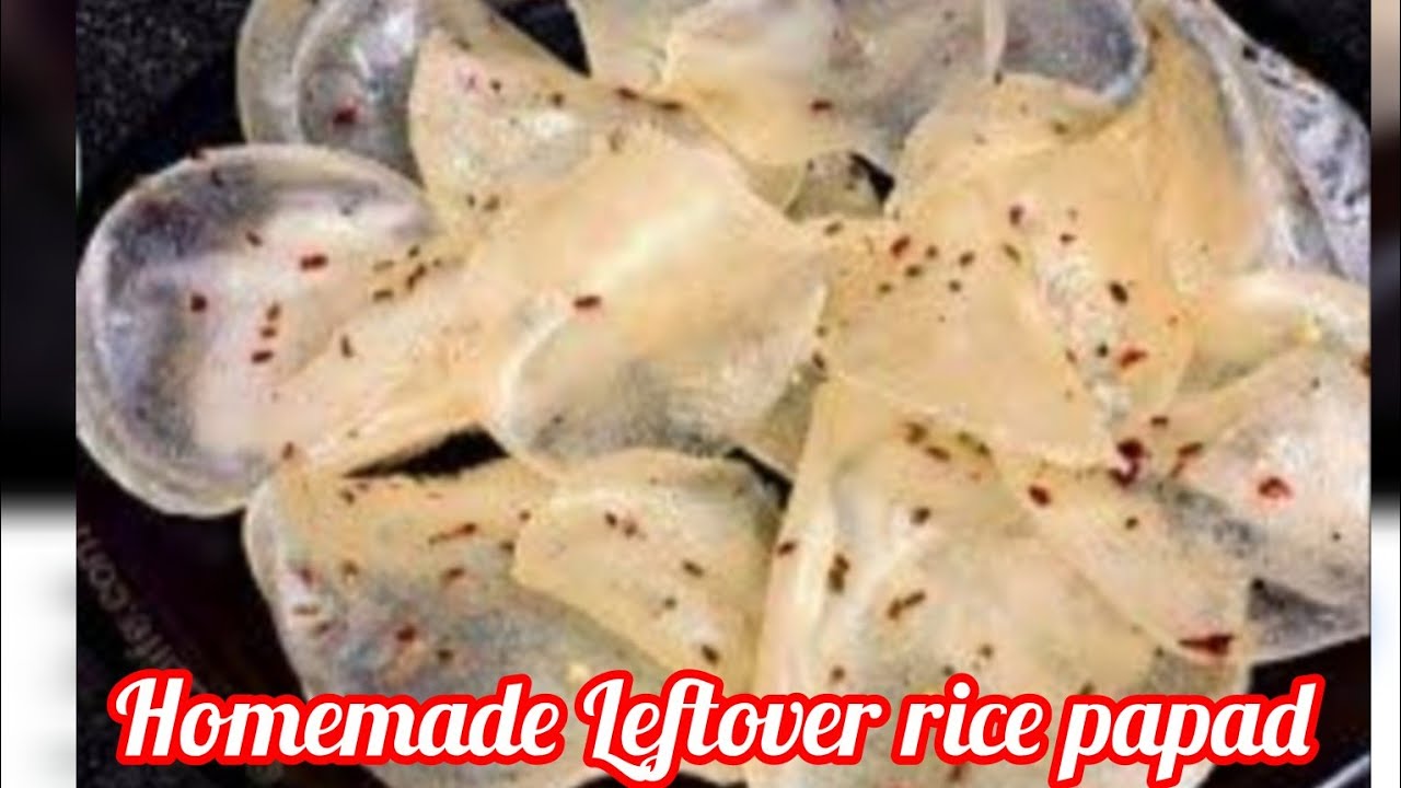 Ramadan preparation series day 3# Homemade Leftover rice papad#बसी खाने से बनाये पापड़@bitesbeauty2