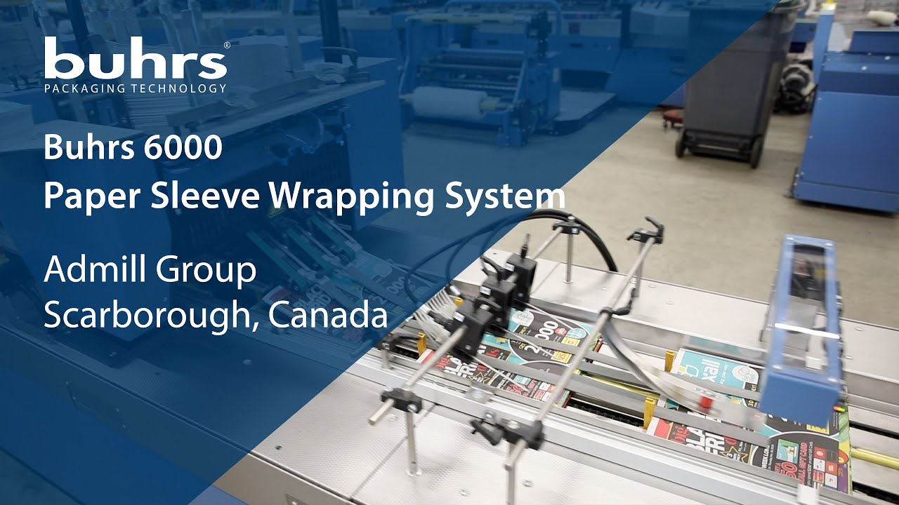 Buhrs 6000 - Paper Sleeve Wrapping System
