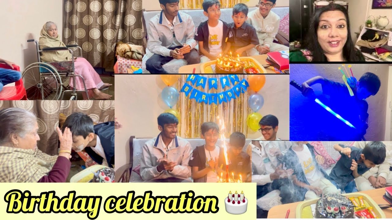 Cake cut karne waqt ho gayi ladai😳|| Mere Bhatije ka Birthday Celebration || Family Affair ||